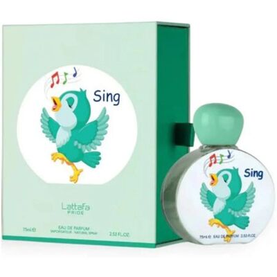 Lattafa Kids Sing 75ml Eau de Parfum pour enfants - Publicité Lattafa Kids Sing 75ml Eau de Parfum pour enfants - Publicité