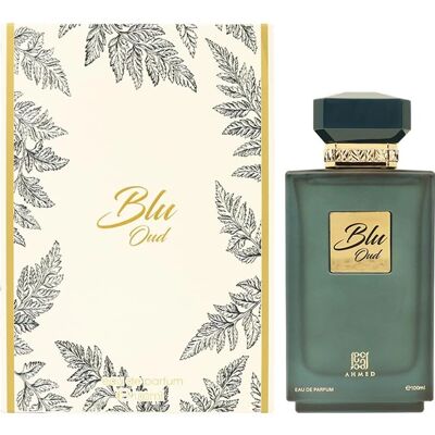 Ahmed Al Maghribi Blu Oud Eau de Parfum - Pour homme - Publicité Ahmed Al Maghribi Blu Oud Eau de Parfum - Pour homme - Publicité