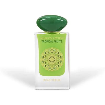 Gulf Orchid Marque Modèle Fruits Tropicaux Musc Eau de Parfum - Unisexe - 60ml - Publicité Gulf Orchid Marque Modèle Fruits Tropicaux Musc Eau de Parfum - Unisexe - 60ml - Publicité