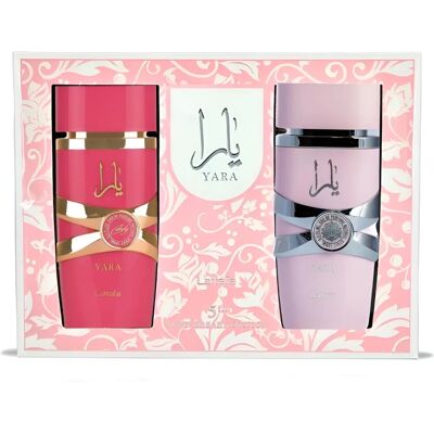Zestaw perfum Lattafa Yara i Yara Candy - Długotrwałe Eau de Parfum Zestaw perfum Lattafa Yara i Yara Candy - Długotrwałe Eau de Parfum
