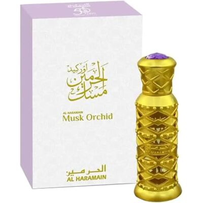 Al Haramain Musk Orchid - Woody Spicy Perfume Oil 12ml Al Haramain Musk Orchid - Woody Spicy Perfume Oil 12ml