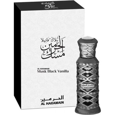 Al Haramain Musk Black Vanilla Perfumed Oil (12ml) Al Haramain Musk Black Vanilla Perfumed Oil (12ml)