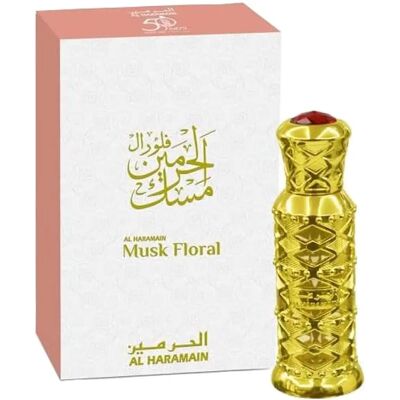 Al Haramain Musk Floral - 12ml Perfume Oil for Women & Unisex Al Haramain Musk Floral - 12ml Perfume Oil for Women & Unisex