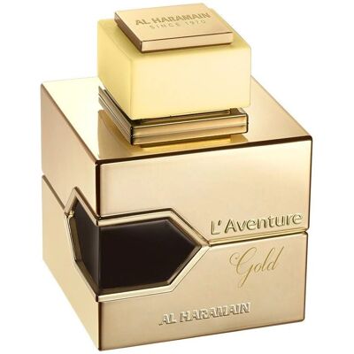 Al Haramain L'Aventure Gold Eau De Parfum - 100ml Fragranza di Lusso Al Haramain L'Aventure Gold Eau De Parfum - 100ml Fragranza di Lusso