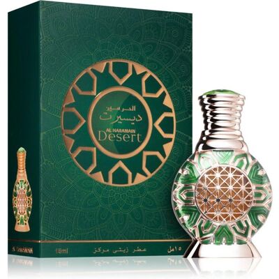 Olejek perfumowany Desert od Al Haramain - 15 ml Unisex Olejek perfumowany Desert od Al Haramain - 15 ml Unisex