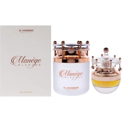 Al Haramain Manege Blanche Eau de Parfum - 75ml Lusso Unisex Profumo Al Haramain Manege Blanche Eau de Parfum - 75ml Lusso Unisex Profumo