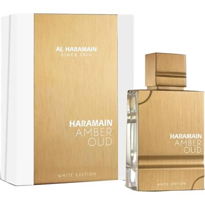 Al Haramain Amber Oud Eau de Parfum White Edition - 60ml Al Haramain Amber Oud Eau de Parfum White Edition - 60ml