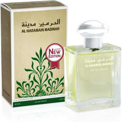 Al Haramain Madinah Eau di Profumo - Unisex 100ml Al Haramain Madinah Eau di Profumo - Unisex 100ml