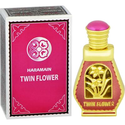 Huile de parfum Twin Flower - Parfum floral - 15ml - Publicité Huile de parfum Twin Flower - Parfum floral - 15ml - Publicité