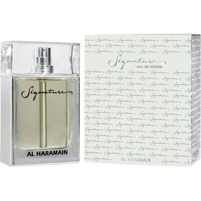 Al Haramain Signature Silver Unisex Eau De Toilette 100ml Al Haramain Signature Silver Unisex Eau De Toilette 100ml