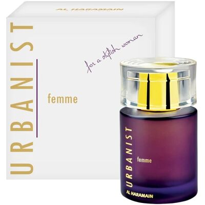 Al Haramain Urbanist Femme 100ml - Eau De Parfum per Donna Al Haramain Urbanist Femme 100ml - Eau De Parfum per Donna