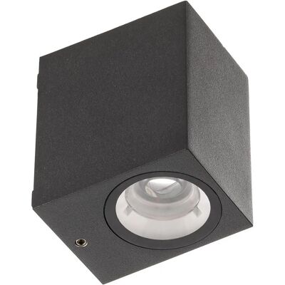 Lucande - Lámpara de pared Tavi Moderna Gris Aluminio Lucande - Lámpara de pared Tavi Moderna Gris Aluminio