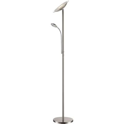 Lindby Malea Graue LED Stehlampe mit Lesearm - Stehlampe Lindby Malea Graue LED Stehlampe mit Lesearm - Stehlampe