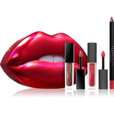 Huda Beauty Heartbreaker Lippen-Set - Lippenstift & Lipgloss Huda Beauty Heartbreaker Lippen-Set - Lippenstift & Lipgloss
