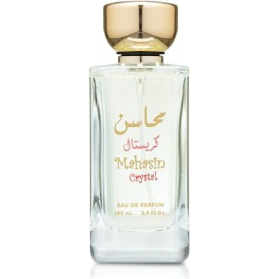 Lattafa Mahasin Crystal Parfym Gave Set - EDP 100ml & Deodorant 75ml Lattafa Mahasin Crystal Parfym Gave Set - EDP 100ml & Deodorant 75ml