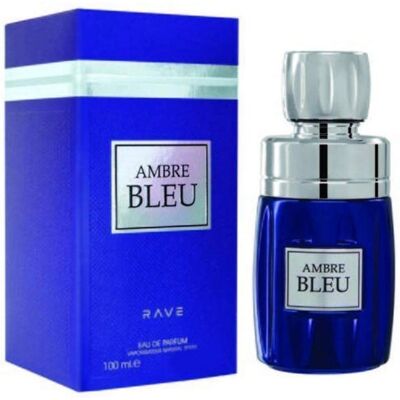 Rave Ambre Bleu Eau de Parfum - Citrus- och trädoft för män Rave Ambre Bleu Eau de Parfum - Citrus- och trädoft för män