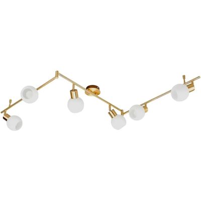Lindby Elaina Oprawa sufitowa - 6 Lamp, E14, Biała Lindby Elaina Oprawa sufitowa - 6 Lamp, E14, Biała