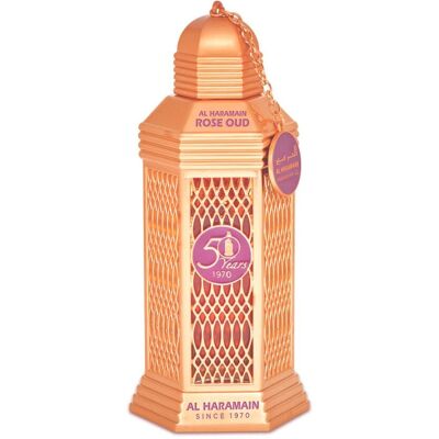 Al Haramain 50 De Ani Rose Oud Eau de Parfum (100ml) Al Haramain 50 De Ani Rose Oud Eau de Parfum (100ml)