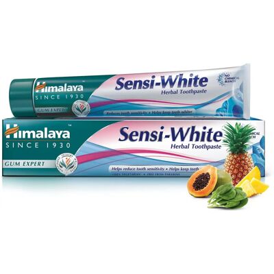 Himalaya Herbals Sensi-White Pasta de Dientes Herbal - Blanqueamiento para Sensibles - 75 ml Himalaya Herbals Sensi-White Pasta de Dientes Herbal - Blanqueamiento para Sensibles - 75 ml