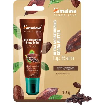 Balsamo labiale ultra idratante al burro di cacao Himalaya Herbals - 10 g Balsamo labiale ultra idratante al burro di cacao Himalaya Herbals - 10 g