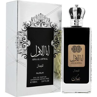 Nusuk Ana Al Awwal Eau de Parfum - Homme - 100 ml - Publicité Nusuk Ana Al Awwal Eau de Parfum - Homme - 100 ml - Publicité