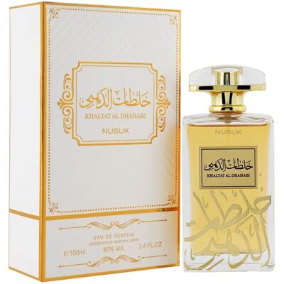 Nusuk Khaltat al dhahabi Eau de Parfum Spray - Unisexe - Publicité Nusuk Khaltat al dhahabi Eau de Parfum Spray - Unisexe - Publicité