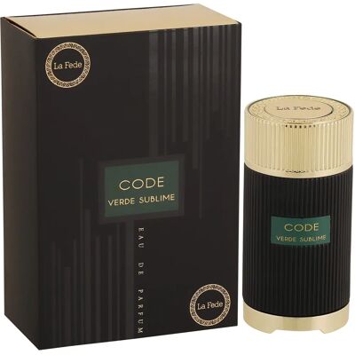 La Fede Code Verde Sublime - Ziołowe Cytrusowe Unisex EDP 100ml La Fede Code Verde Sublime - Ziołowe Cytrusowe Unisex EDP 100ml