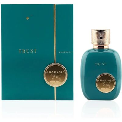 Khadlaj 25 Trust Eau de Parfum - Mężczyźni, Kwiatowo Drzewny Skórzany Khadlaj 25 Trust Eau de Parfum - Mężczyźni, Kwiatowo Drzewny Skórzany
