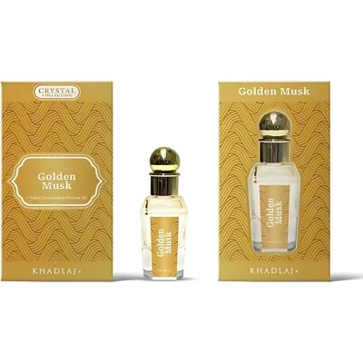 Khadlaj Golden Musk Unisex Geparfumeerde Olie - 15 ml Khadlaj Golden Musk Unisex Geparfumeerde Olie - 15 ml