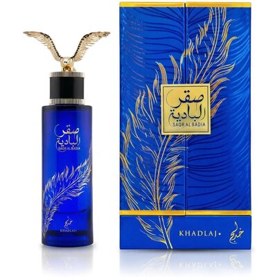 Khadlaj Saqr Al Badia - EDP 100 ml - Parfumu cu caracter carismatic și contrastant Khadlaj Saqr Al Badia - EDP 100 ml - Parfumu cu caracter carismatic și contrastant