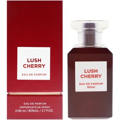 Fragrance World Lush Cherry Eau De Parfum 80ml - Unisex Perfumę Wiśniowe Fragrance World Lush Cherry Eau De Parfum 80ml - Unisex Perfumę Wiśniowe