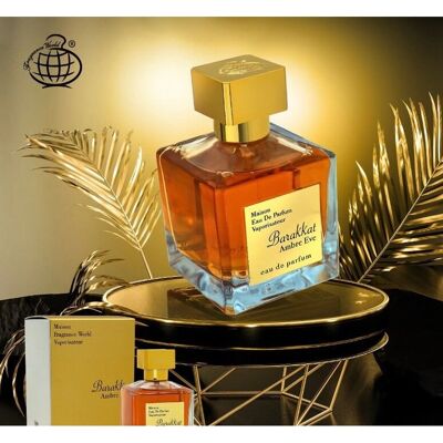 Fragrance World - Ambre Eve Eau De Parfum 3.4oz - Nytt Fodral Fragrance World - Ambre Eve Eau De Parfum 3.4oz - Nytt Fodral