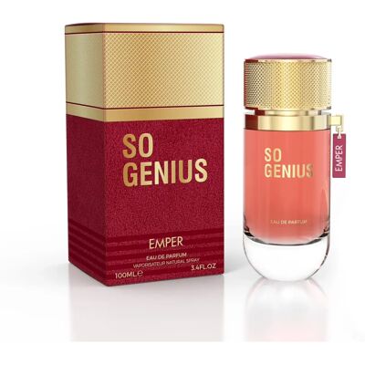 Emper So Genius - 100ml Eau de Parfum Léger, Fruité & Floral Emper So Genius - 100ml Eau de Parfum Léger, Fruité & Floral