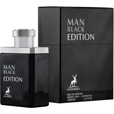 Maison Alhambra Man Black Edition Eau de Parfum - Parfum pour Homme - Publicité Maison Alhambra Man Black Edition Eau de Parfum - Parfum pour Homme - Publicité