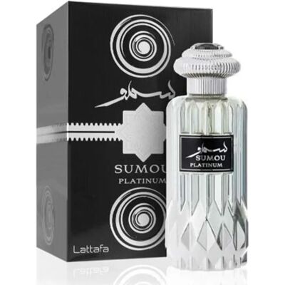Lattafa Sumou Platinum - Eau de Parfum pour Hommes & Unisexe 100ml - Publicité Lattafa Sumou Platinum - Eau de Parfum pour Hommes & Unisexe 100ml - Publicité