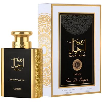 Lattafa Rouat Ajial Eau de Parfum (100ml) - Publicité Lattafa Rouat Ajial Eau de Parfum (100ml) - Publicité