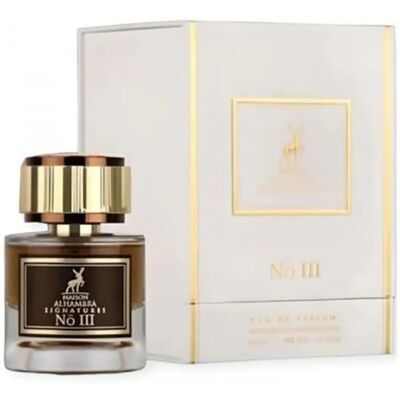 Profumo unisex Maison Alhambra Signatures No. III 50ml Profumo unisex Maison Alhambra Signatures No. III 50ml
