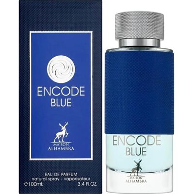 Maison Alhambra Encode Blue Eau de Parfum Spray - Parfum pour Hommes Maison Alhambra Encode Blue Eau de Parfum Spray - Parfum pour Hommes