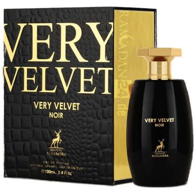 Maison Alhambra Very Velvet Noir Eau de Parfum - Femmes & Hommes Maison Alhambra Very Velvet Noir Eau de Parfum - Femmes & Hommes