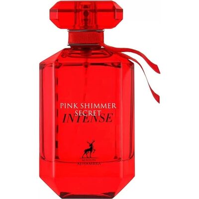 Maison Alhambra Pink Shimmer Secret Intense Eau de Parfum - Longue durée, Floral, 100ml - Publicité Maison Alhambra Pink Shimmer Secret Intense Eau de Parfum - Longue durée, Floral, 100ml - Publicité