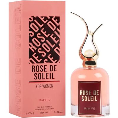 Riiffs Rose De Soleil Eau De Parfum - Femme - 3.4 Oz - Parfum Fleuri - Publicité Riiffs Rose De Soleil Eau De Parfum - Femme - 3.4 Oz - Parfum Fleuri - Publicité