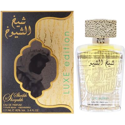 Lattafa Shaheen Gold Eau de Parfum pour Femmes - 100ml - Publicité Lattafa Shaheen Gold Eau de Parfum pour Femmes - 100ml - Publicité