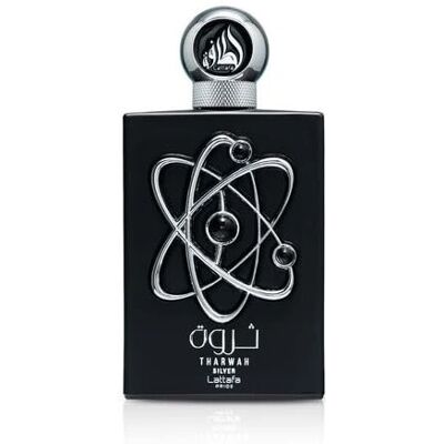 Lattafa Tharwah Silver Eau de Parfum (100ml) Lattafa Tharwah Silver Eau de Parfum (100ml)
