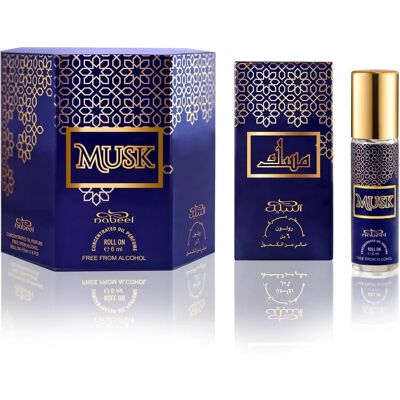Nabeel Musk Eau de Parfum - Aceite, Cítrico, Floral - 6ml Nabeel Musk Eau de Parfum - Aceite, Cítrico, Floral - 6ml