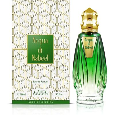 Nabeel Acqua Di - Encens, Frais, Cocco - Eau De Parfum - Publicité Nabeel Acqua Di - Encens, Frais, Cocco - Eau De Parfum - Publicité