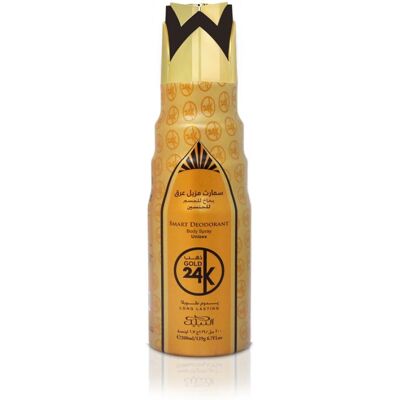 Nabeel - Gold 24K Smart Deodorant - 200 ml - Déodorant en spray - Publicité Nabeel - Gold 24K Smart Deodorant - 200 ml - Déodorant en spray - Publicité