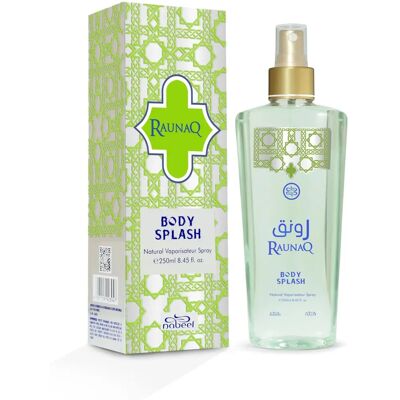 Nabeel Raunaq Body Splash - Kwiatowy, Cytrusowy, Eukaliptus - 250ml Nabeel Raunaq Body Splash - Kwiatowy, Cytrusowy, Eukaliptus - 250ml