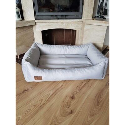 Viking Choice XXL Wasserfeste Hundebett - 90x60cm - Grau Viking Choice XXL Wasserfeste Hundebett - 90x60cm - Grau