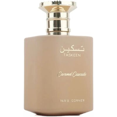 Paris Corner Taskeen Caramel Cascade - Parfum unisexe 100ml Oriental - Publicité Paris Corner Taskeen Caramel Cascade - Parfum unisexe 100ml Oriental - Publicité