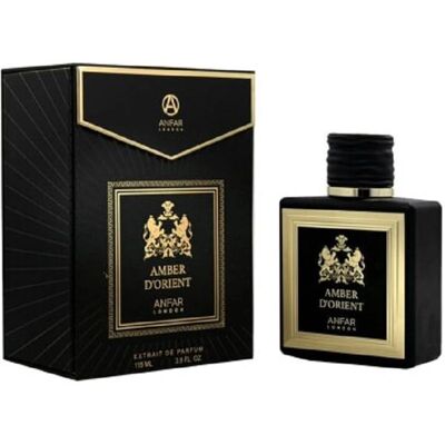 Anfar London Amber D'Orient Unisex Eau de Parfum - 115ml - Publicité Anfar London Amber D'Orient Unisex Eau de Parfum - 115ml - Publicité